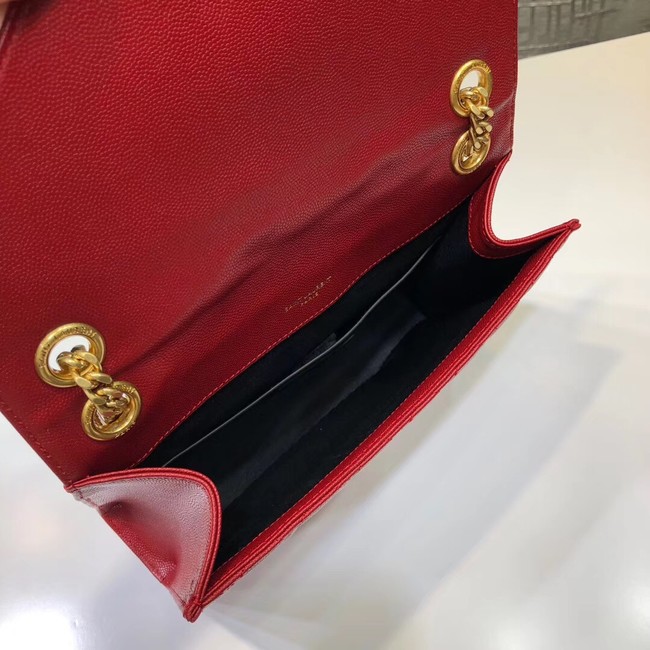 SAINT LAURENT Medium satchel 487206 red