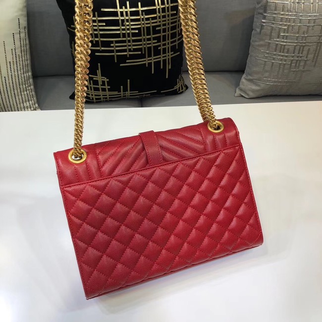 SAINT LAURENT Medium satchel 487206 red