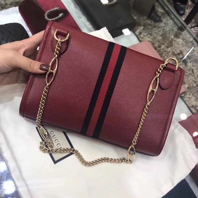 Gucci GG Marmont small shoulder bag 570145 Wine