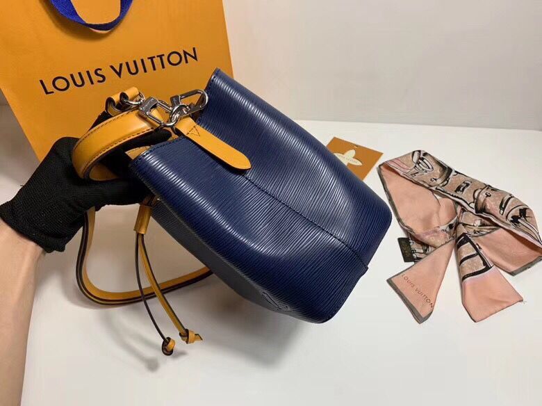 Louis Vuitton Original Epi Leather Neonoe BB Bag M53612 Navy