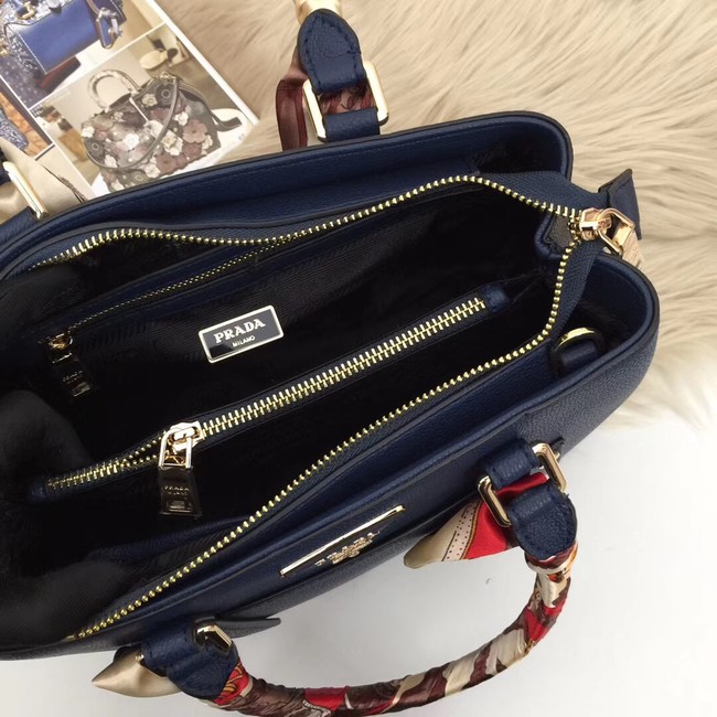 Prada Calf leather bag 5021 blue