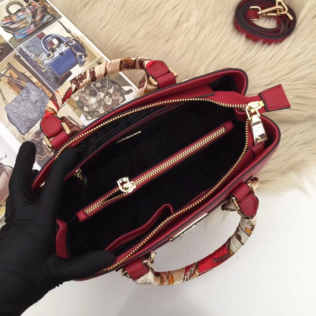 Prada Calf leather bag 5021 red