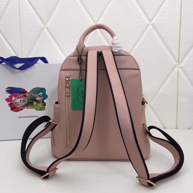 Prada Calf leather backpack 2819 pink