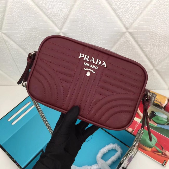 Prada Calf leather bag 183 fuchsia