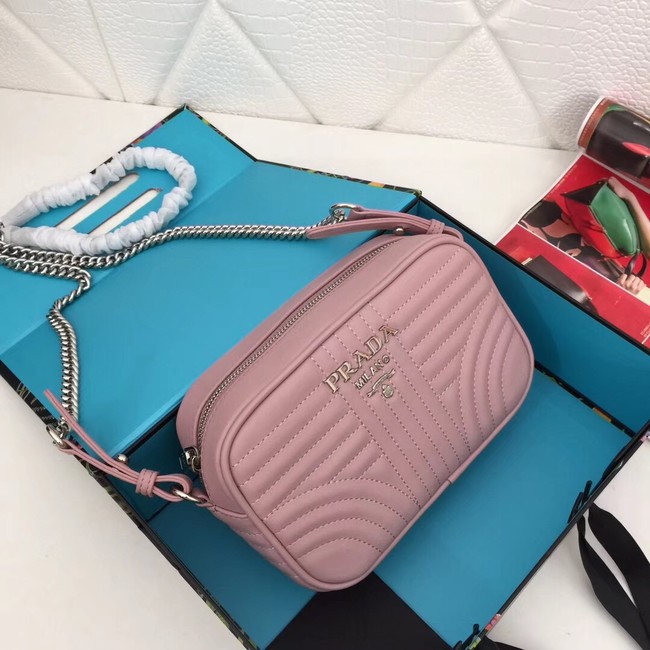 Prada Calf leather bag 183 pink