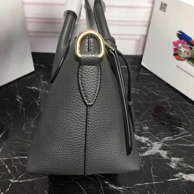 Prada Calf leather bag 1BA111 grey