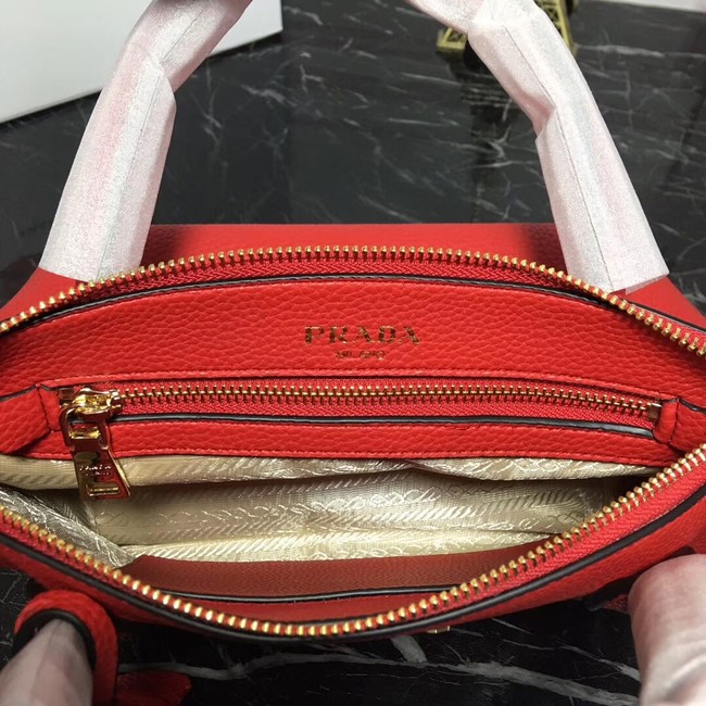 Prada Calf leather bag 1BA111 red