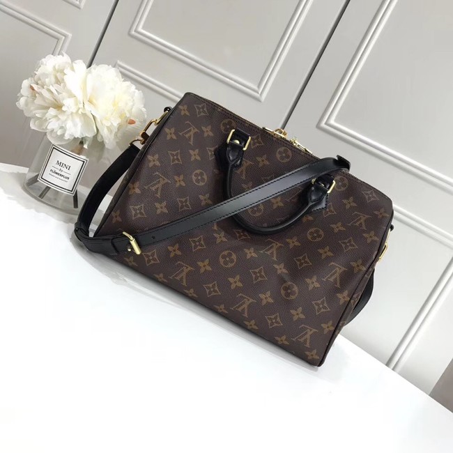 Louis vuitton original SPEEDY BANDOULIERE 30 M41112 black