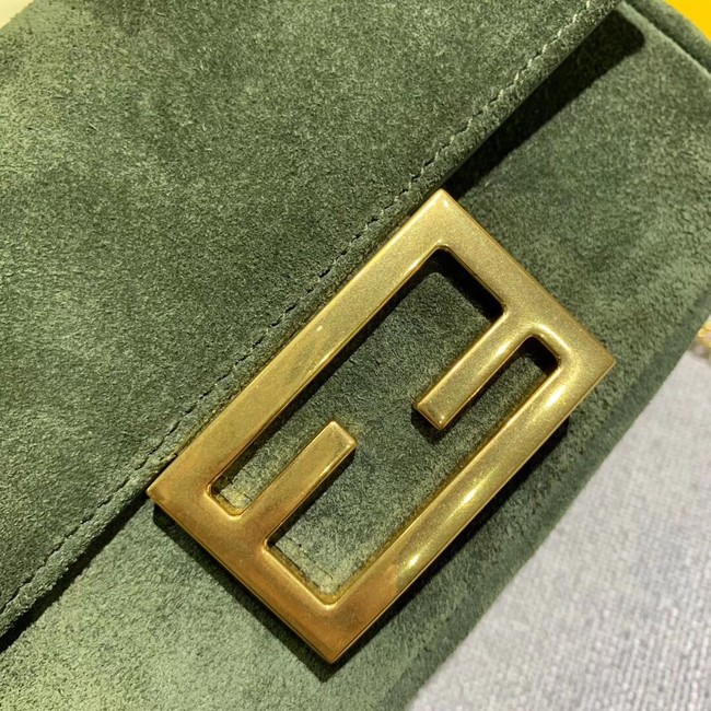 FENDI BAGUETTE Shoulder Bag 83013 green