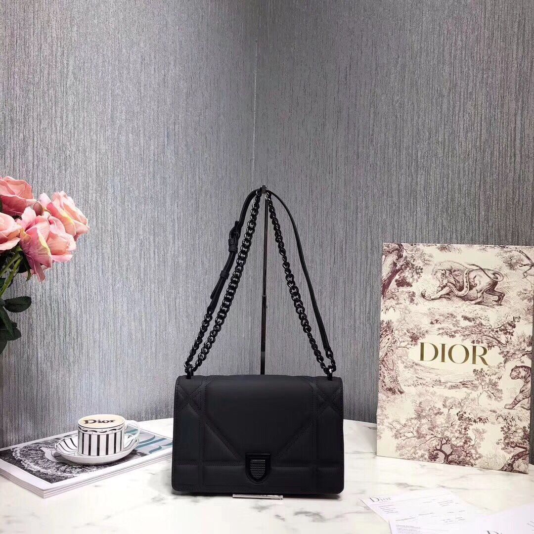 Diorama Original Leather Bag M0422 Black