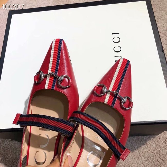 Gucci GG mid-heel pump with Double G GG1482BL-1