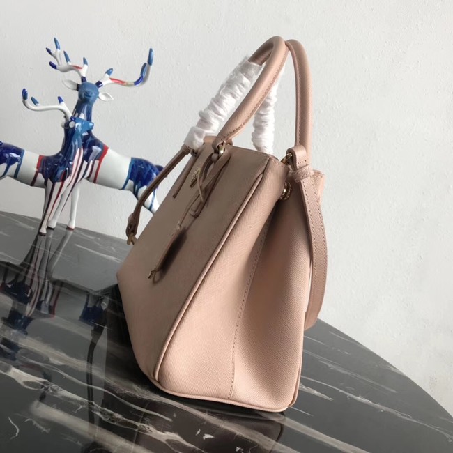 Prada Saffiano original Leather Tote Bag 1BA1801 Light Pink