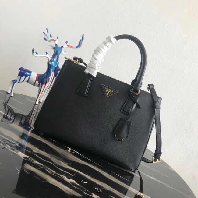 Prada Saffiano original Leather Tote Bag 1BA1801 black