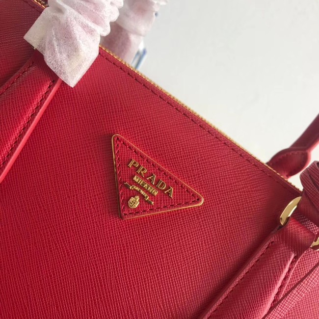 Prada Saffiano original Leather Tote Bag 1BA1801 red