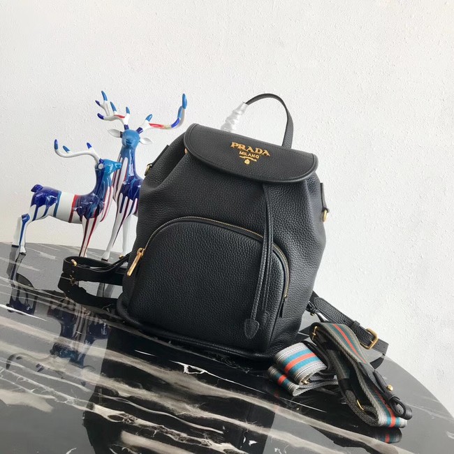 Prada original Leather backpack 1BZ035 black