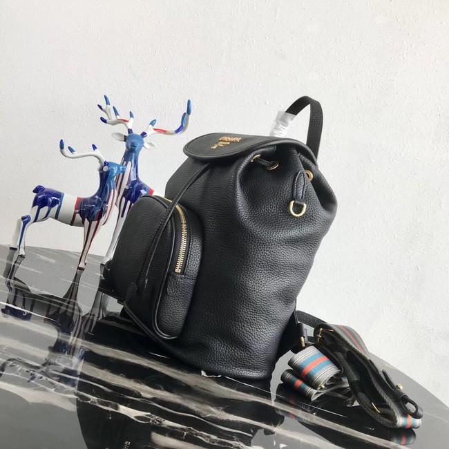 Prada original Leather backpack 1BZ035 black