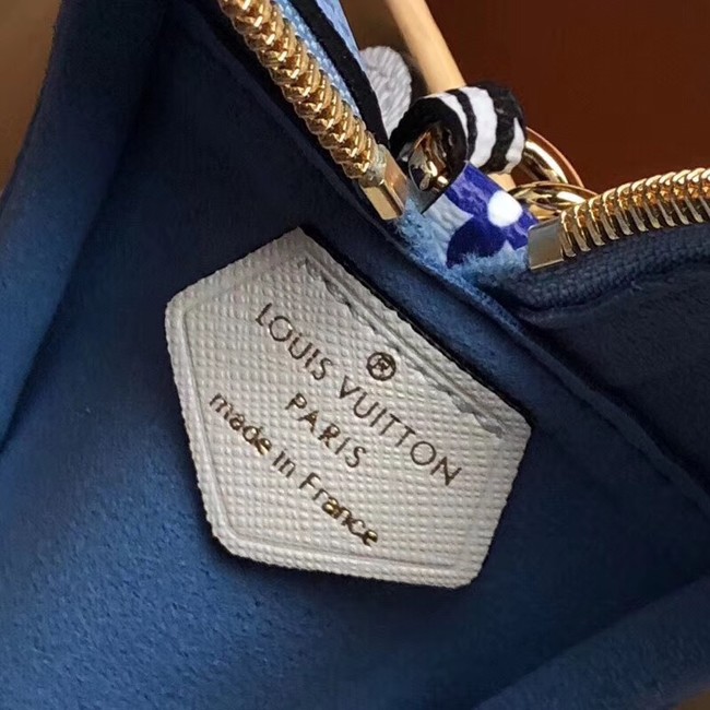 Louis Vuitton Monogram M67611 blue