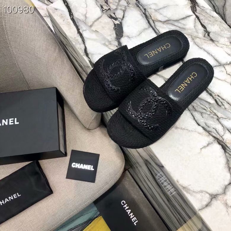 Chanel lady leather fashion Slipper CH2506XXC-2