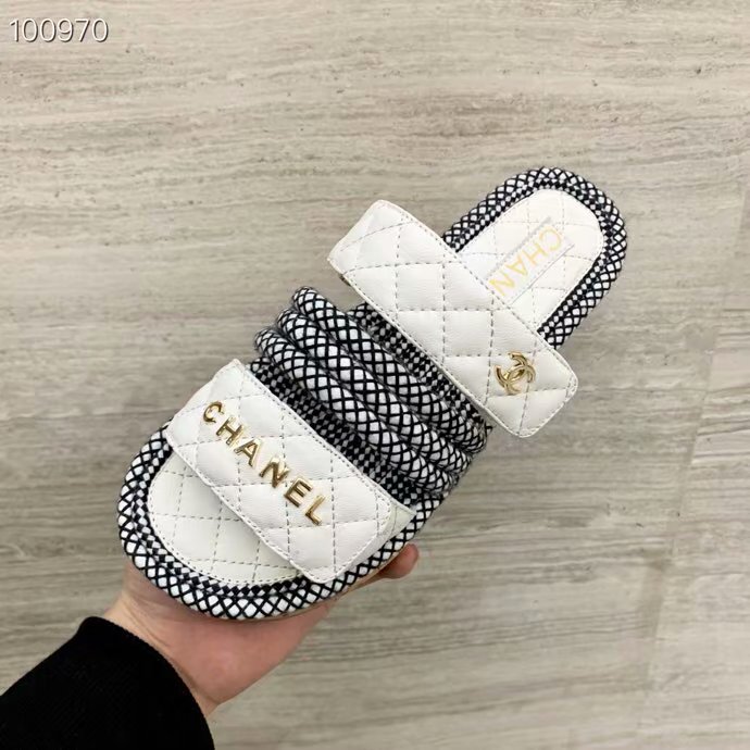 Chanel lady leather fashion Slipper CH2508XXC-2