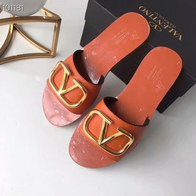 Valentino lady leather fashion Slipper VT977JYX-2