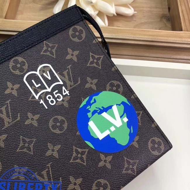 Louis vuitton original POCHETTE VOYAGE M61692 black