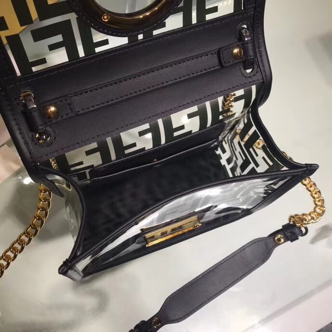 Fendi KAN I F SMALLPU tote bag 8BT286A7T black