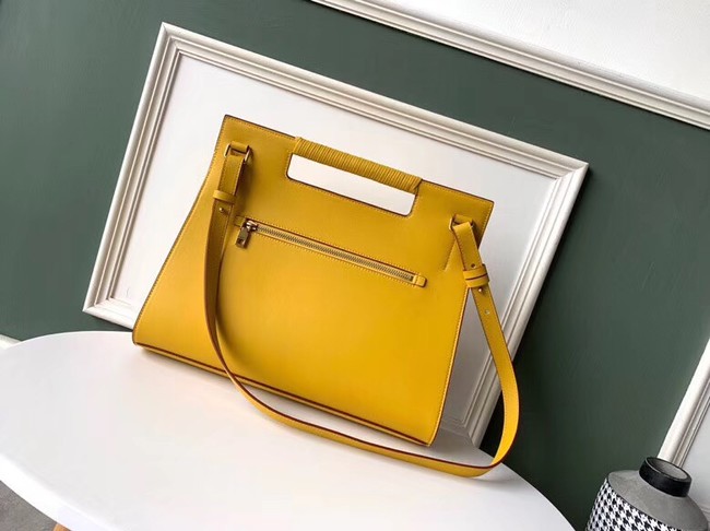 GIVENCHY Whip large leather shoulder bag 37101 yellow