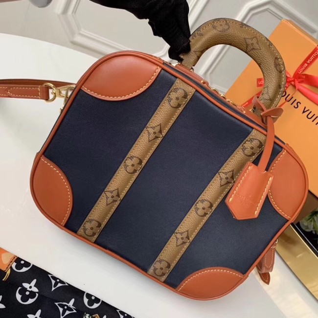 Louis Vuitton MINI LUGGAGE M53782 Navy Blue&Caramel