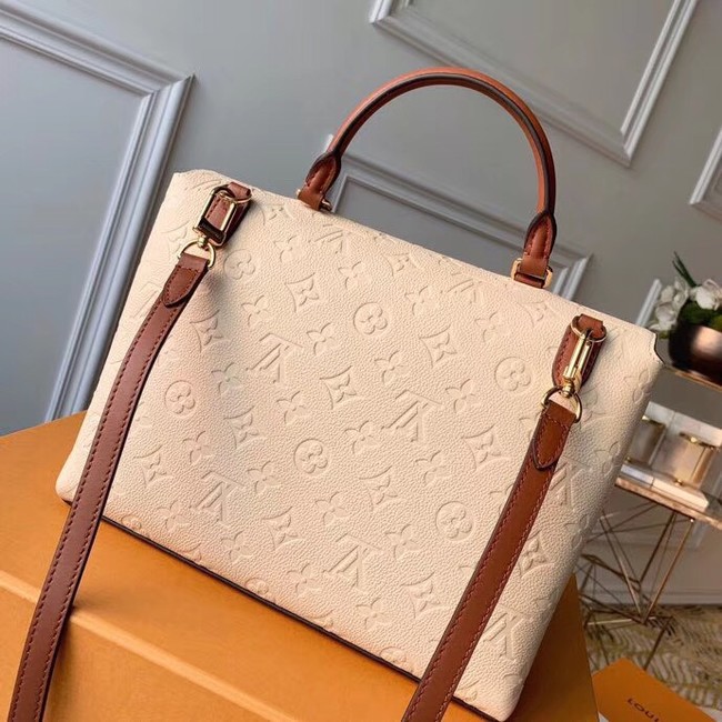 Louis Vuitton Monogram Empreinte Bag MARIGNAN M44545 Creme Caramel