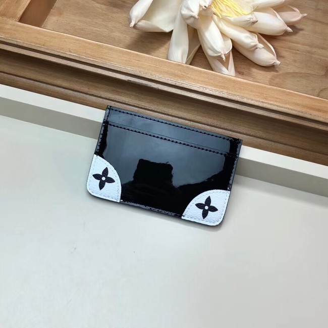 Louis vuitton card holder M67639 black