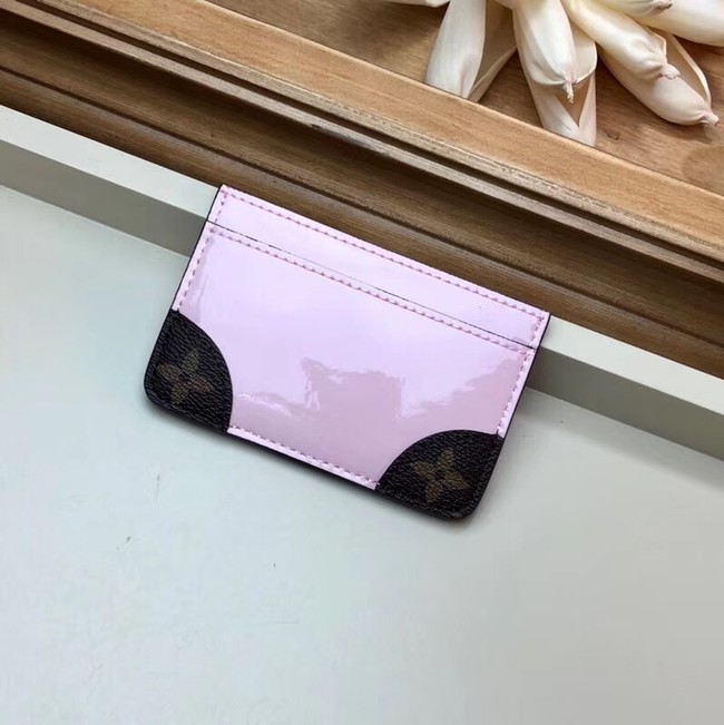 Louis vuitton card holder M67639 pink