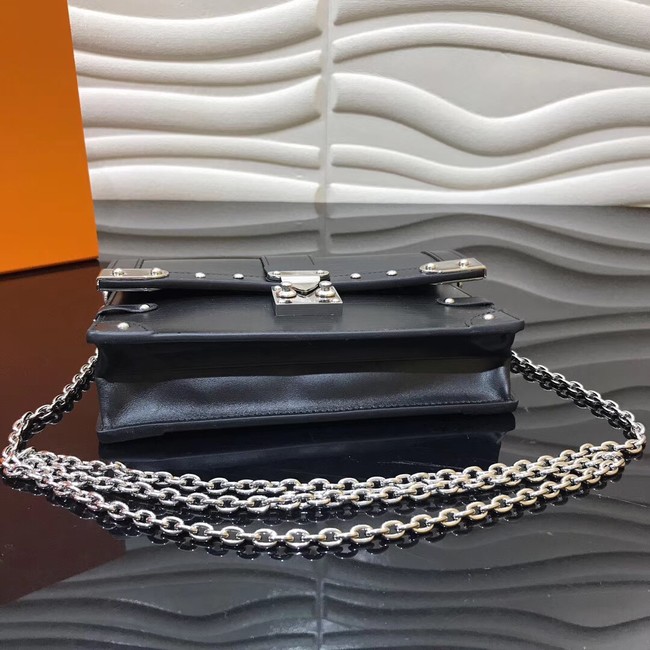 Louis Vuitton TRUNK Chain Wallet M67508 black