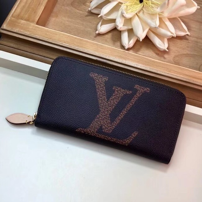 Louis Vuitton Original ZIPPY WALLET M60017 brown