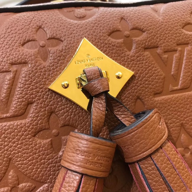 Louis vuitton original mongram empreinte SAINTONGE M44593 Camel