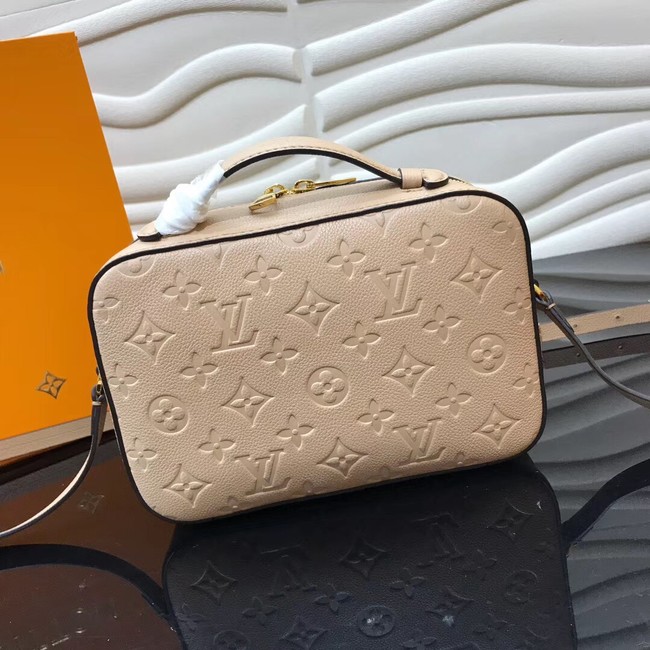 Louis vuitton original mongram empreinte SAINTONGE M44593 apricot