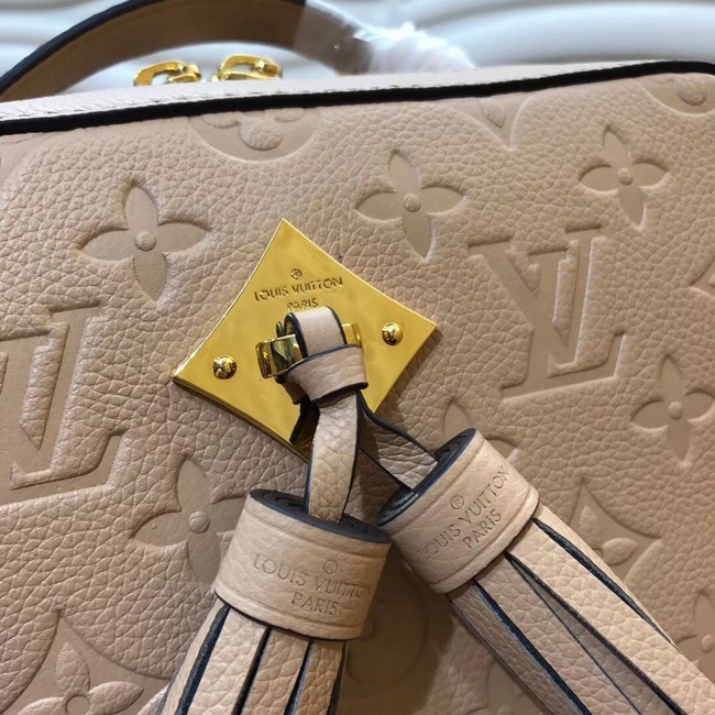 Louis vuitton original mongram empreinte SAINTONGE M44593 apricot