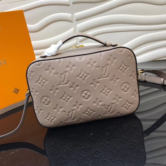 Louis vuitton original mongram empreinte SAINTONGE M44593 light gray