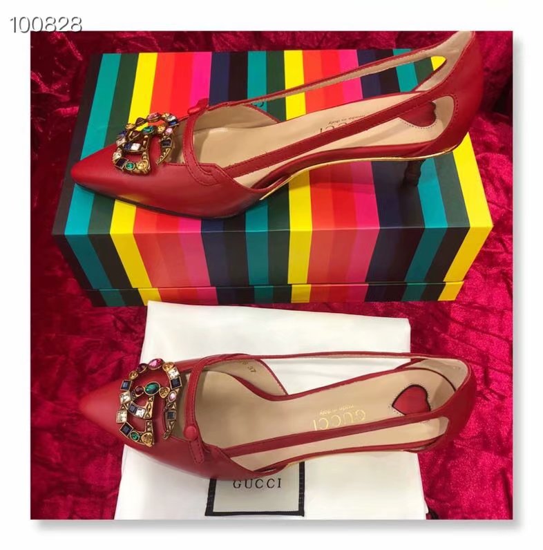 Gucci GG mid-heel pump GG1494BL-2