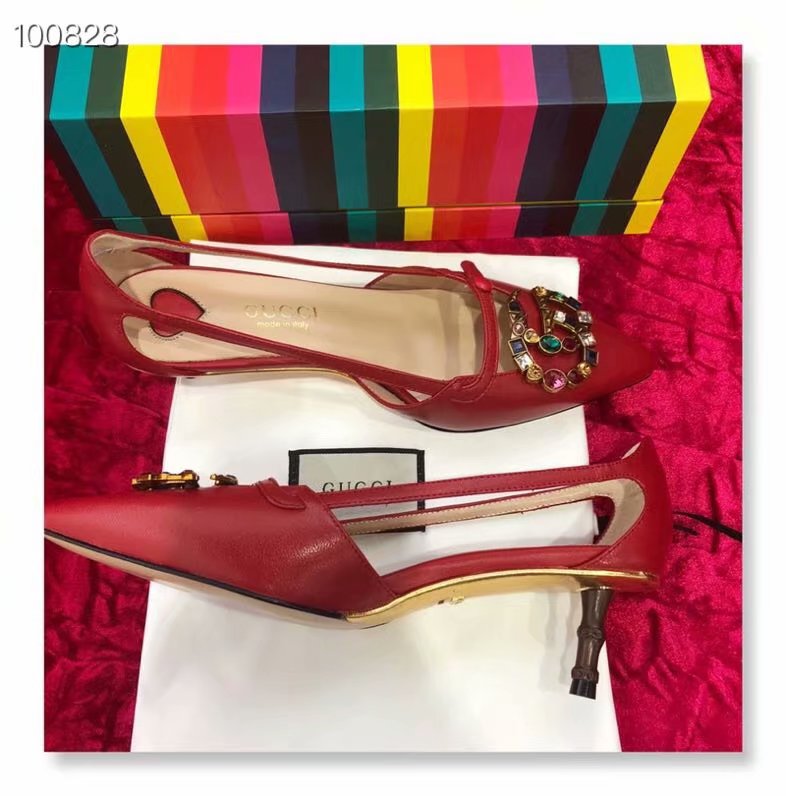 Gucci GG mid-heel pump GG1494BL-2