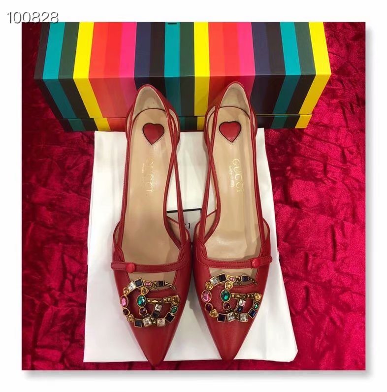 Gucci GG mid-heel pump GG1494BL-2