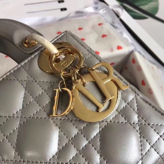 MINI LADY DIOR-TAS VAN LAMSLEER M15P grey