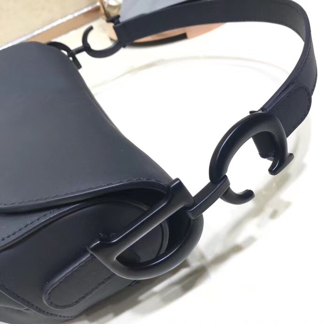 Dior SADDLE BAG CALFSKIN M0446CWGH BLACK