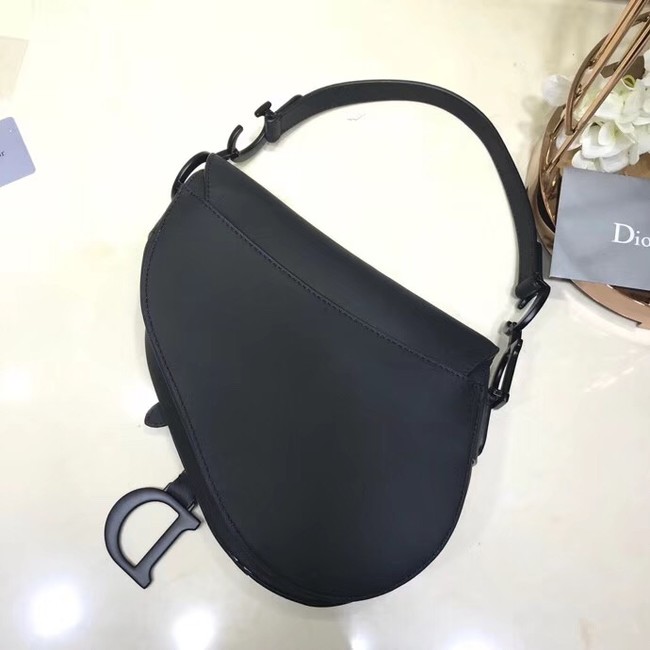 Dior SADDLE BAG CALFSKIN M0446CWGH BLACK