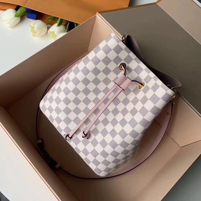 Louis Vuitton Damier Azur NEONOE N40153 Eau de Rose