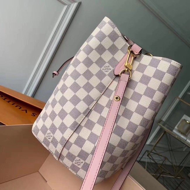 Louis Vuitton Damier Azur NEONOE N40153 Eau de Rose