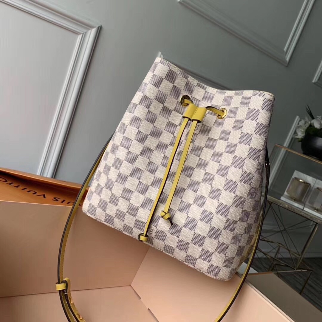 Louis Vuitton Damier Azur NEONOE N40153 Pineapple