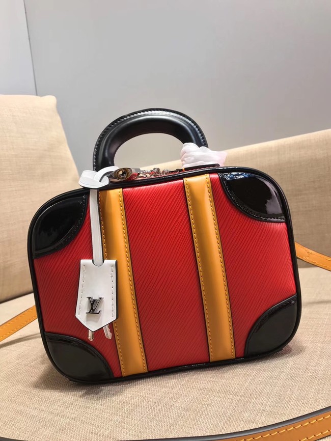 Louis vuitton original MINI LUGGAGE M44582 red