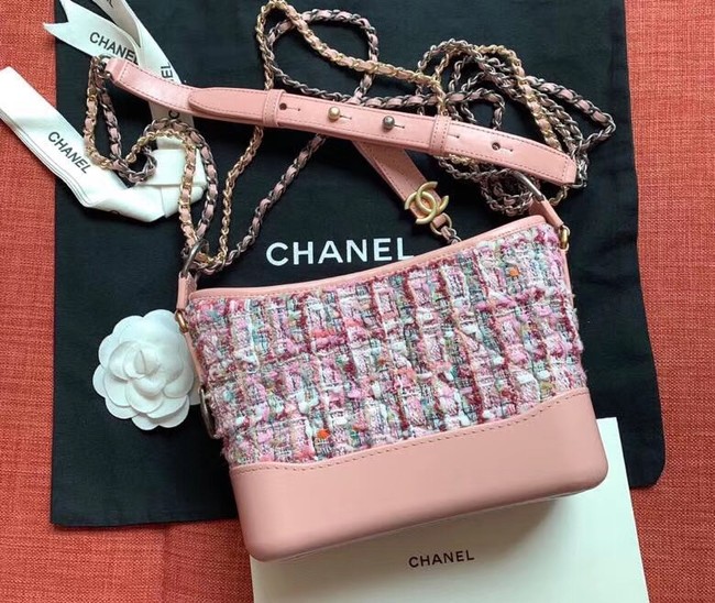 Chanel gabrielle small hobo bag A91810 pink