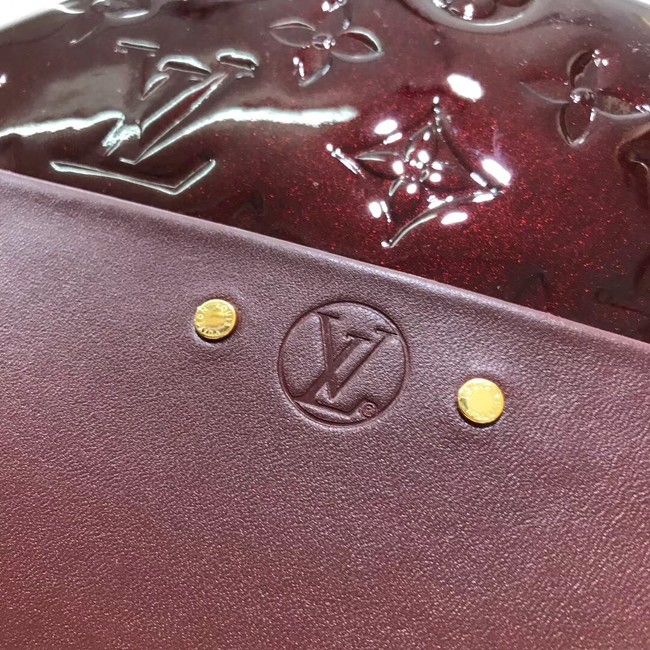 Louis vuitton original Monogam vernis BOITE CHAPEAU SOUPLE M53999 purplish