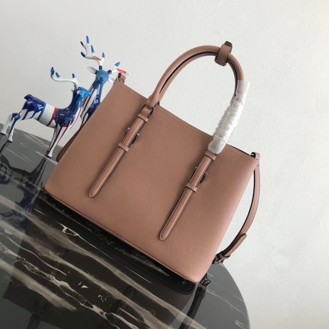 Prada Saffiano original Leather Tote Bag BN2838 pink